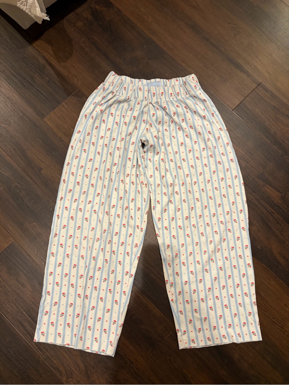 Hill House Organic Cotton Pajama Lounge Set 3 Piece Small Cottagecore - Picture 4 of 7